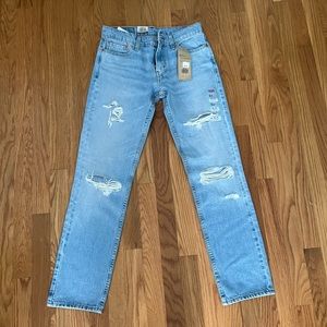NWT Mens Levi’s 511 Slim Distressed Jeans 29 x 32